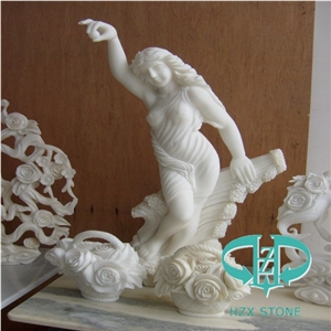 White Marble Carving Building Ornaments,Masonry for House Decoration