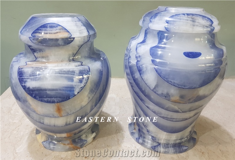 Pakistan White Onyx Burial Urns, Cremation Urns, Funeral Urns, Pet Urn