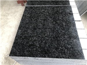 Cheap Angola Black Granite Tiles Polished