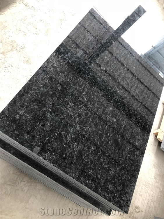 Cheap Angola Black Granite Tiles Polished