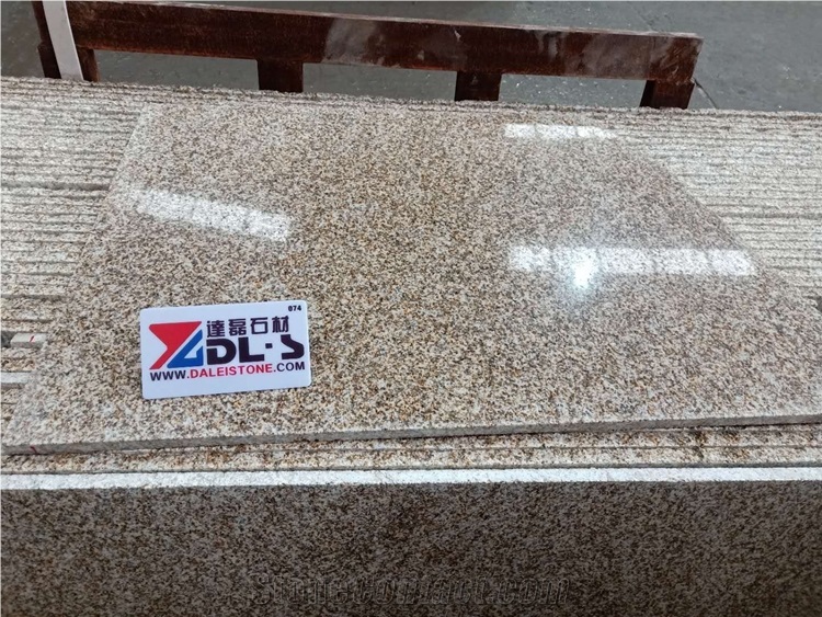 China Yellow G682 Polished Granite Flooring Tiles
