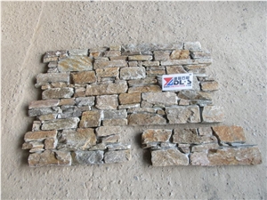 Rusty Quartzite Loose Ledge Stone Veneer Decor
