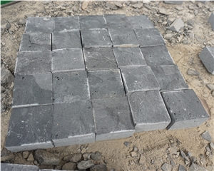 Split Black Basalt Cobbles