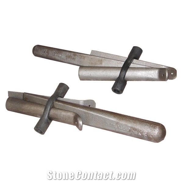 Wedge and Shims for Rock and Stone Splitting