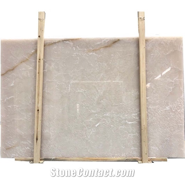 Iran White Onyx with 1.6 cm Slab for Decoration