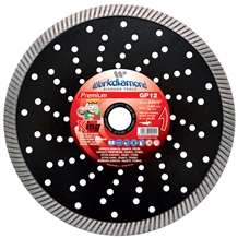 Dry Cutting Diamond Blades for Angle Grinders - Continuous Rim - Gp12