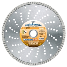 Dry Cutting Diamond Blades for Angle Grinders-Continuous Rim - Qnbc