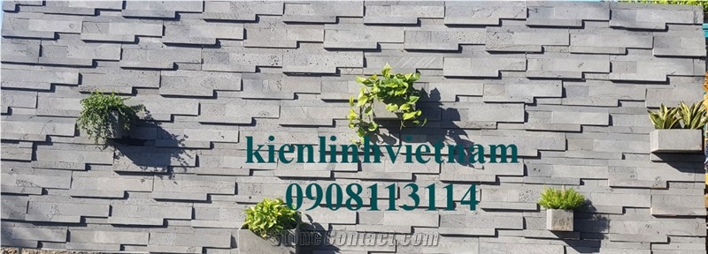 Vietnam Basalt Walling Stone Laterite 3d Stone