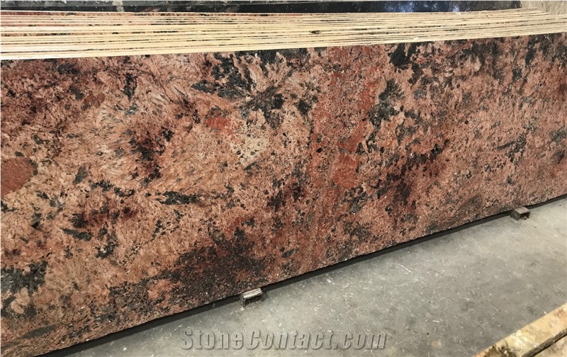Alaska Red Granite Slabs