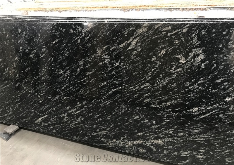 River Black Granite Slabs