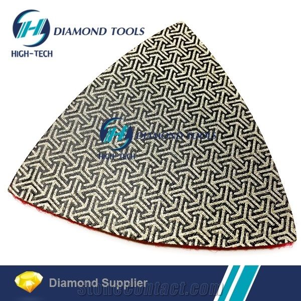 Electroplated Diamond Triangle Sanding Pad