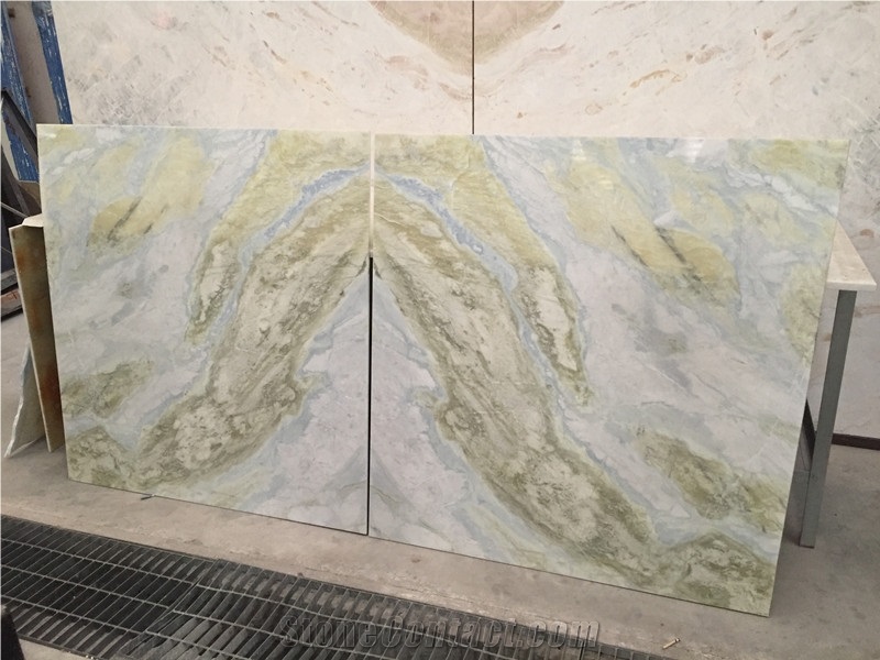 China Blue Cheap Stone Marble for Hotel Decoration