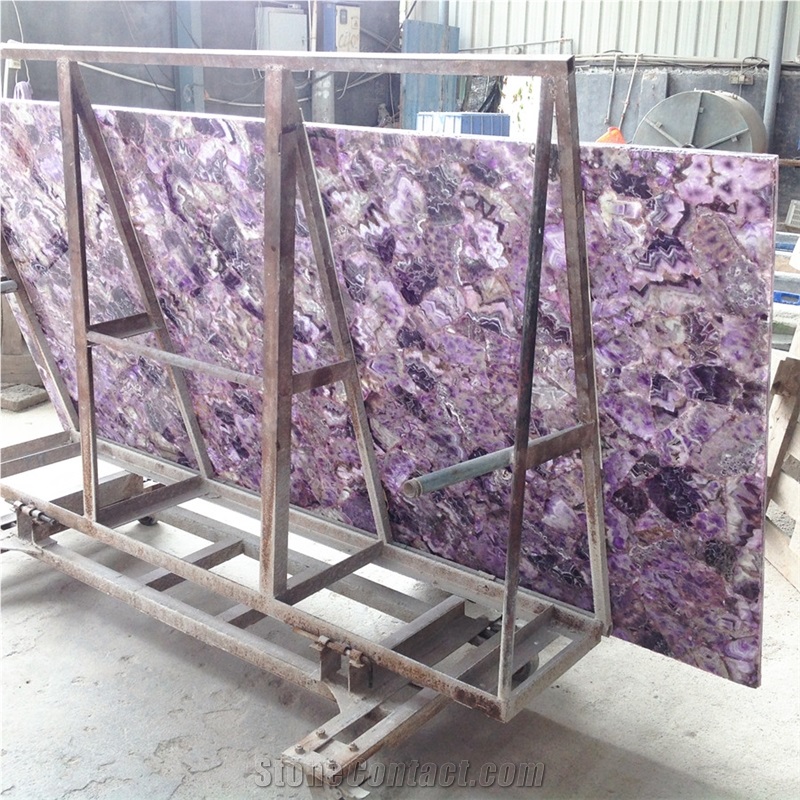Luxury Amethyst Stone Purple Quartize Gemstone