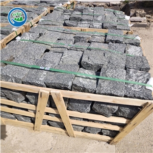 Black Granite Cobblestone,Split Cubes,Block Paver