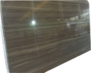 Coffee Wooden Brown Natural Stone Marble Slabs