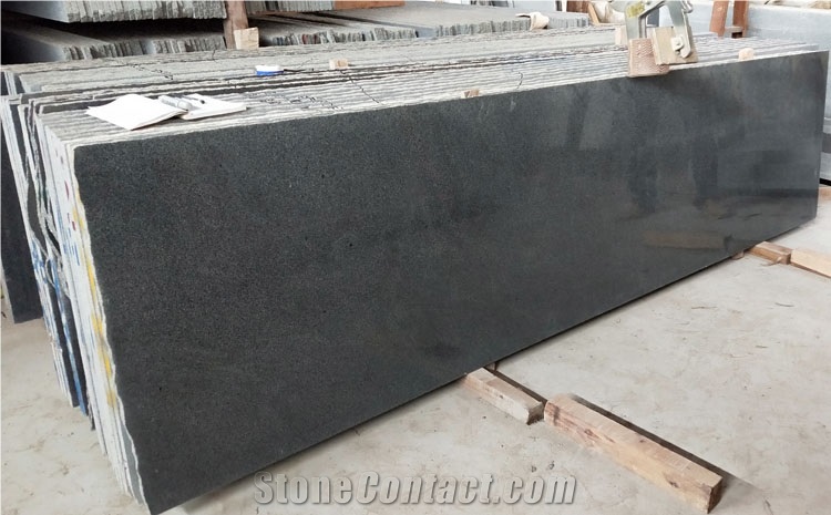 G654 Sesame Black Padang Dark Grey Granite