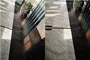 Table Tops White Veins Nero Black Marquina Marble