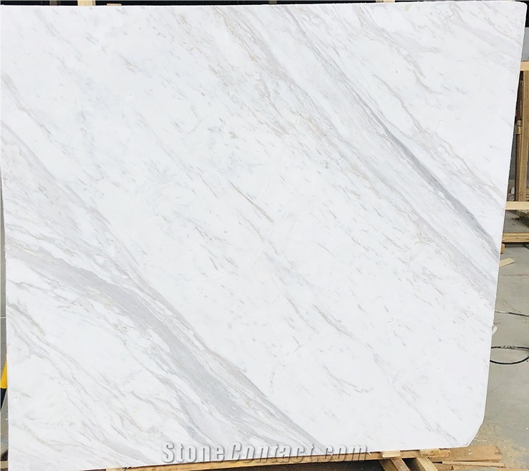 Volakas White Marble Slabs, Greece White Marble