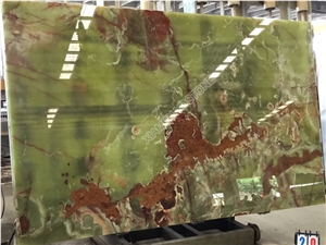YUANDA Green Onyx Slabs Elegant Natural Stone Wholesale