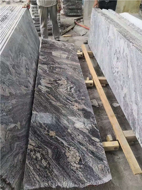 China Juparana Granite, Multicolor Grain Granite
