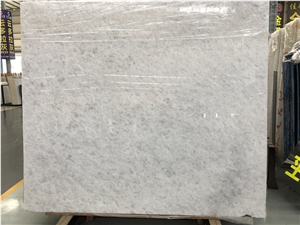 Crystal White Jade Slabs with Grey Spot