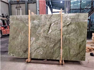 Apple Green Marble Flooring Slab