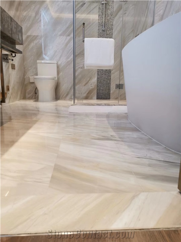 Ash Earl Grey Vein Marble Flooring Tile