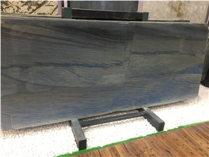 Azul Macaubas Quartzite Flooring Slab