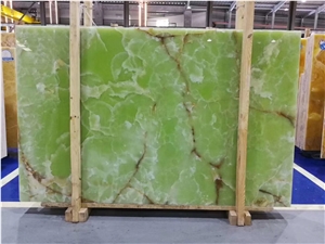 Best Price Polished Antique Green Onyx Stone Slabs