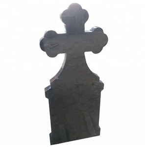Black Basalt Headstone Monument Tombstone