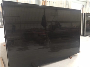 Black Sandal Wood Marble Walling Slab