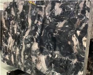 Black Yinxun Palissandro Marble Slabs