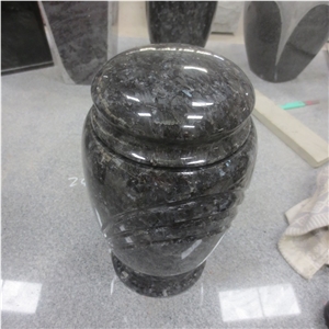 Blue Pearl Granite Urns for Human Ashes