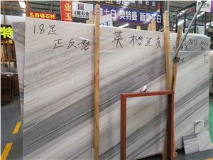Bookmatch White Marble Slabs