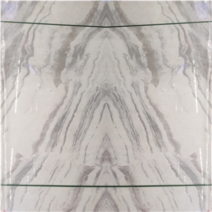 ,Branco Arabesque Marble Slab