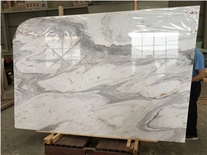 Branco Volakas Marble Book Match for Wall Tile