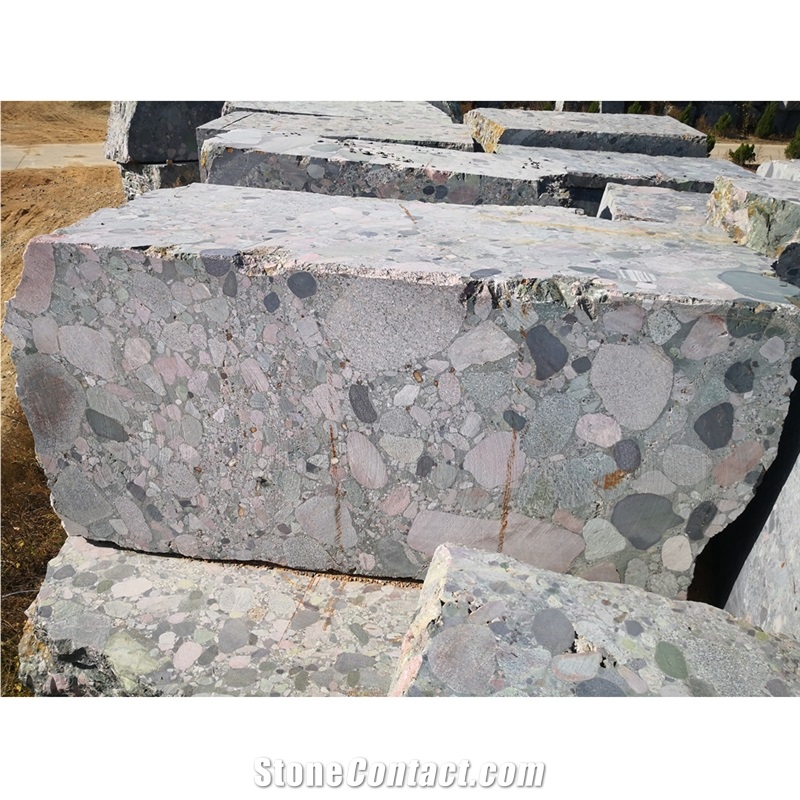 Brown Mariance Granite Block