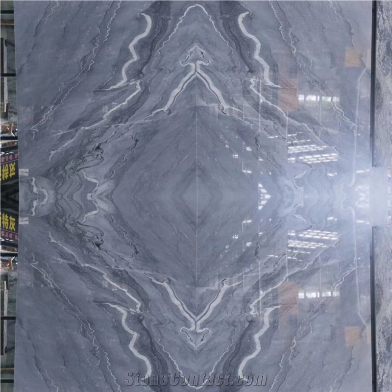 Bruce Silver Grey Marble for Tabletops
