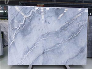 Bruce Silver Grey Marble for Tabletops