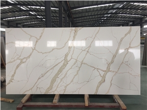 Calacatte Gold Quartz Wall Covering Tile