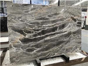Castro Grey Marble Slabs for Hotel Project