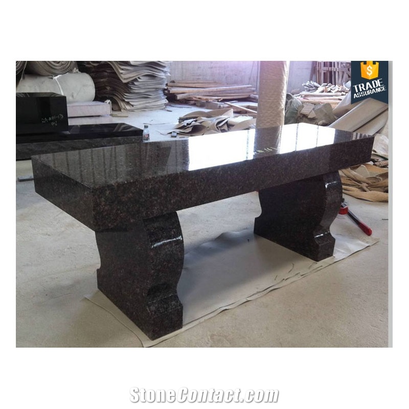 Cheap Hand Carve Stone Memorial Bench
