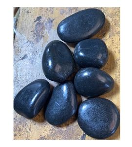 Cheap Price Black Polished Garden Pebbles