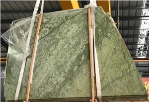 China Apple Green Marble Slab