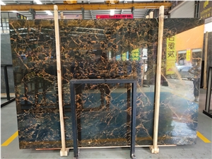 China Black Gold Marble,China Portoro Marble