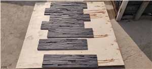 China Black Slate Wall Cladding Tiles