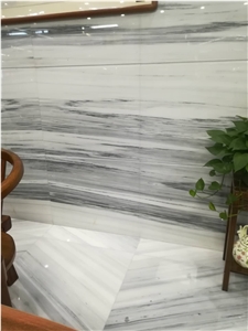 China Blue Sky White Clouds Marble Tiles