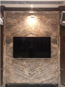 China Brown Wooden Marble