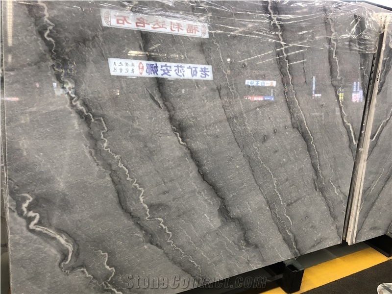China Bruce Grey Galanz Ash Marble Interior Decor