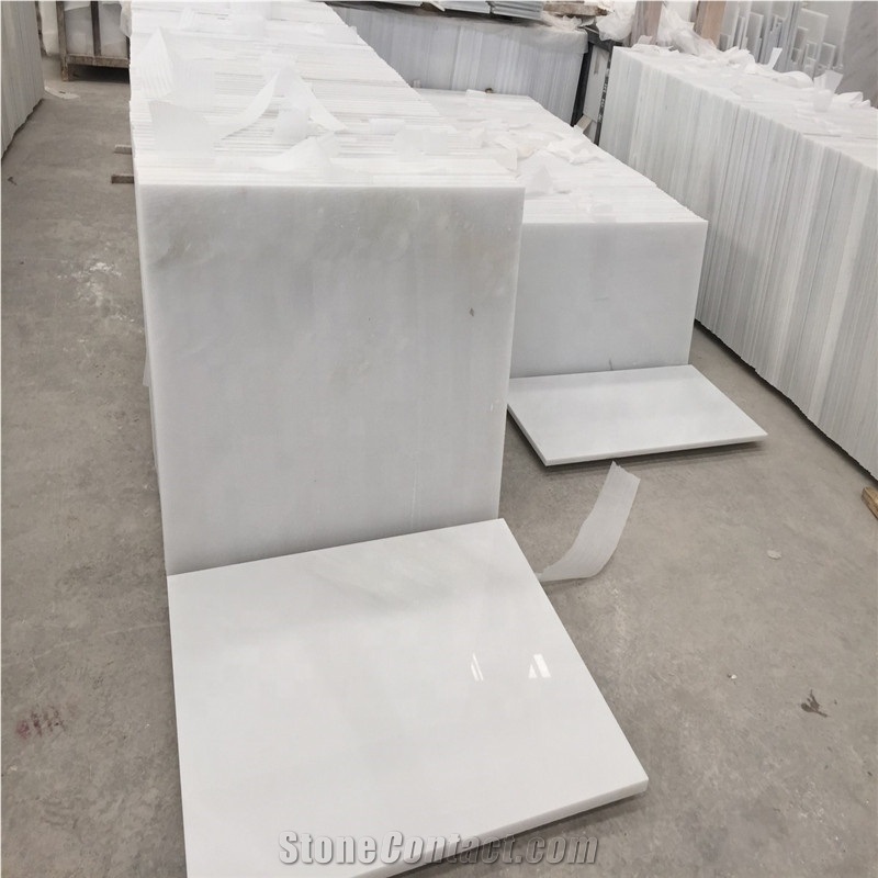 China Crystal White Jade Marble Tiles